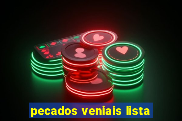 pecados veniais lista